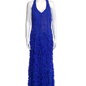 Theia Halterneck Gown